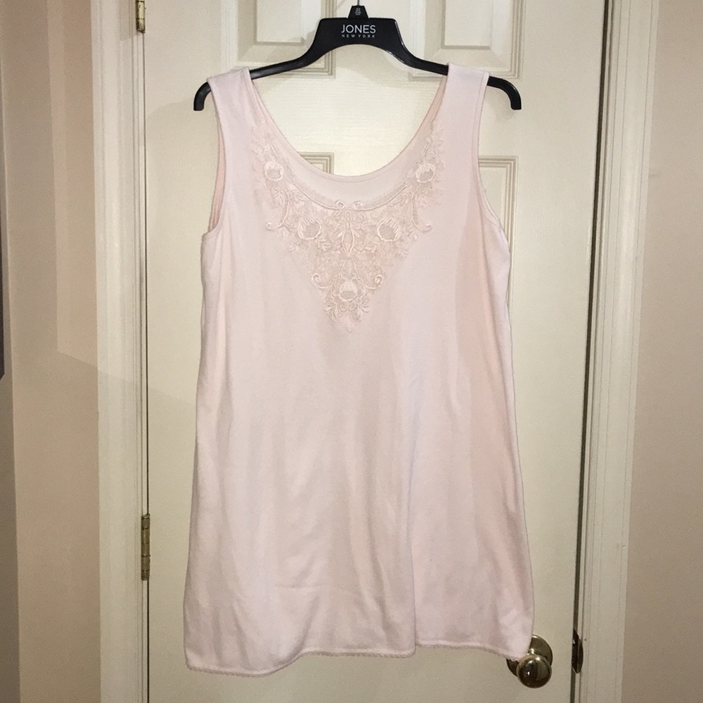 Silk wear sleep Shirt Size Large